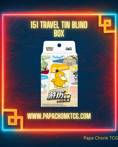 151 'Travel' Psyduck Tin Blind Box