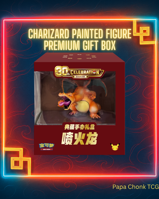 [PREORDER 19TH OCT] Charizard Painted Figure Premium Gift Box