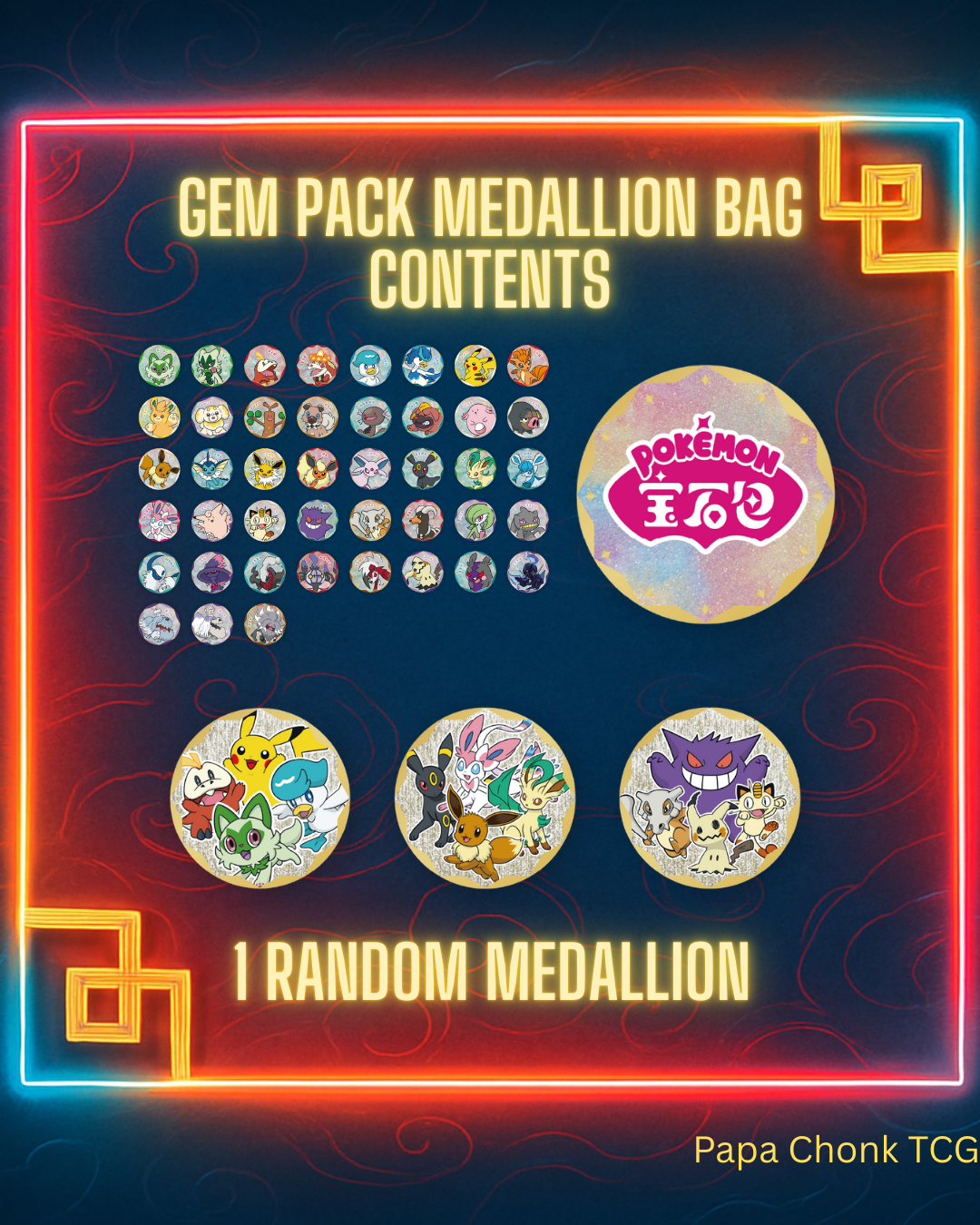 Gem Medallion Bag